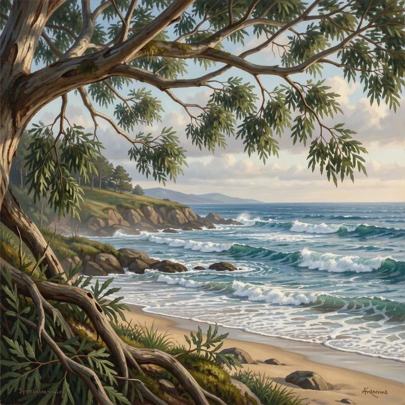 Silver Ferns and Cedar Boughs