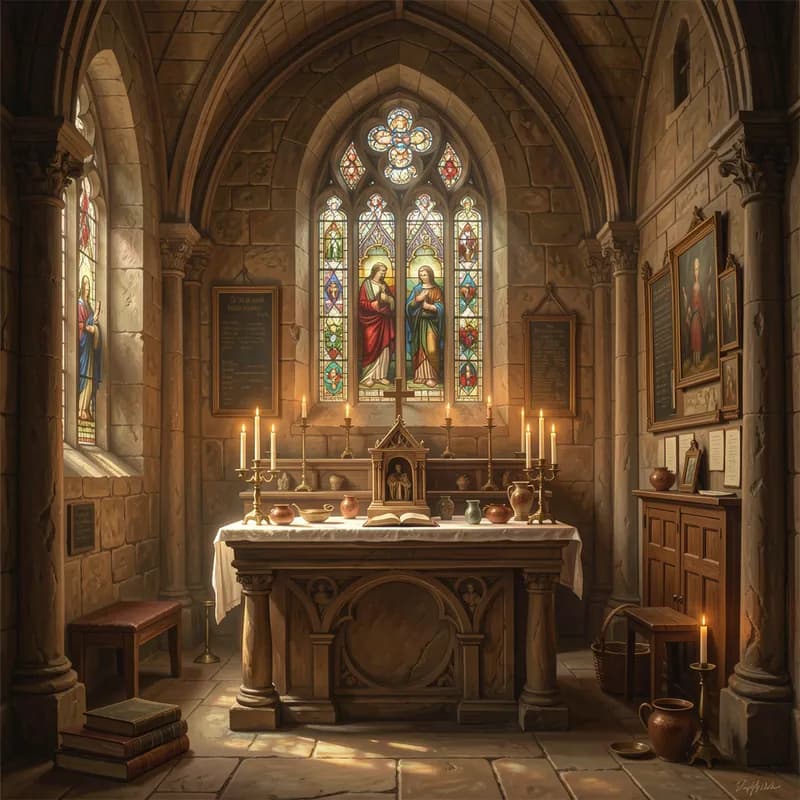 The Mason's Morning Altar