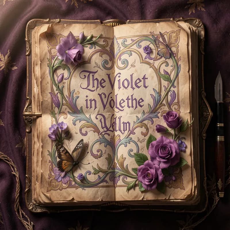 The Violet in the Vellum