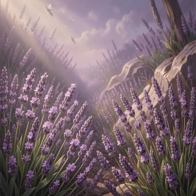 Lavender and Lens
