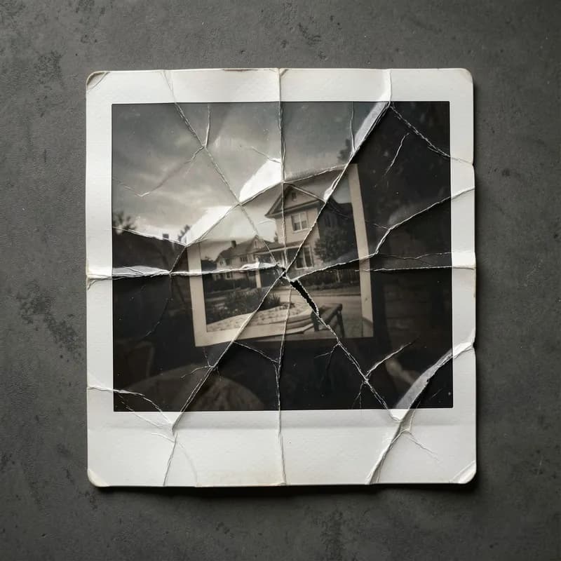 Crumpled Polaroids