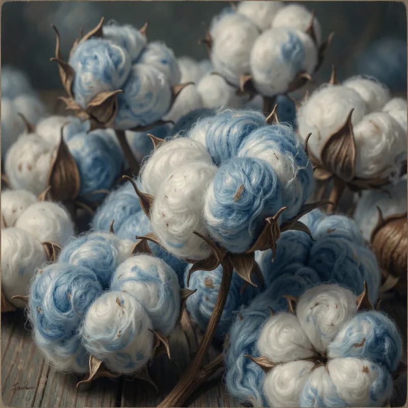 Faded Blue Cotton