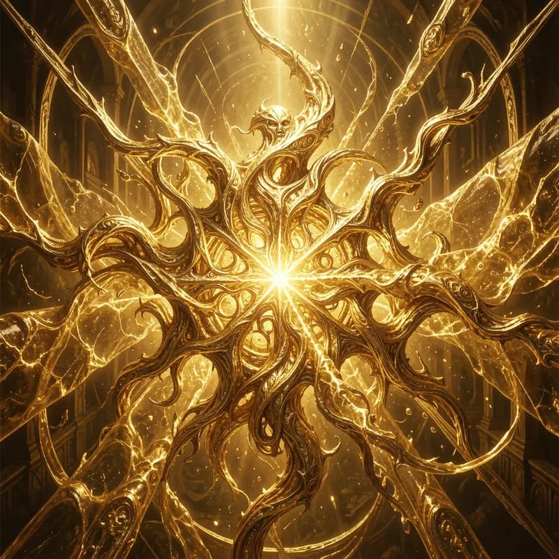 Golden Static