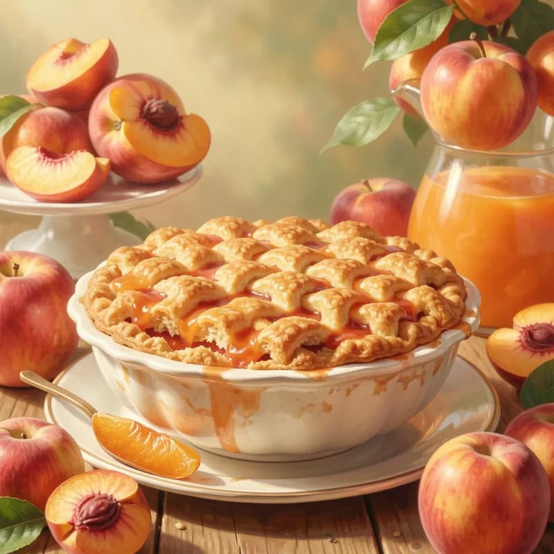 Peach Cobbler Summer