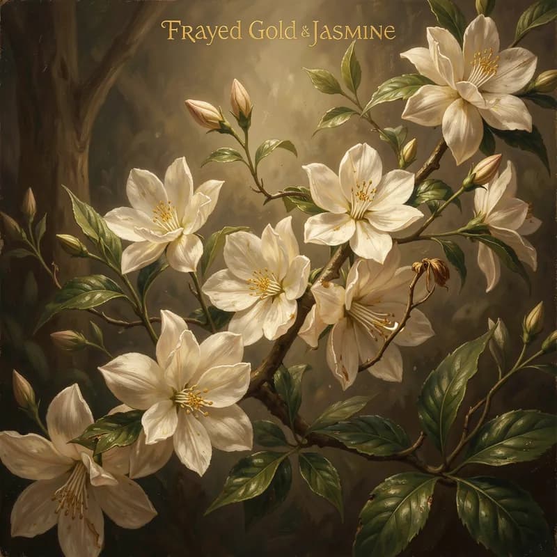 Frayed Gold and Jasmine