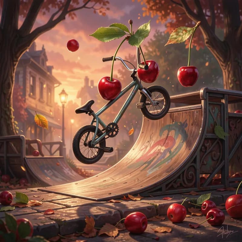Cherry Pop Kickflip