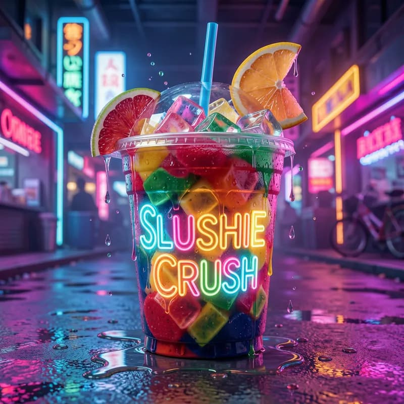 Neon Slushie Crush
