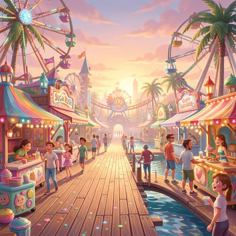 Sugar Rush Boardwalk