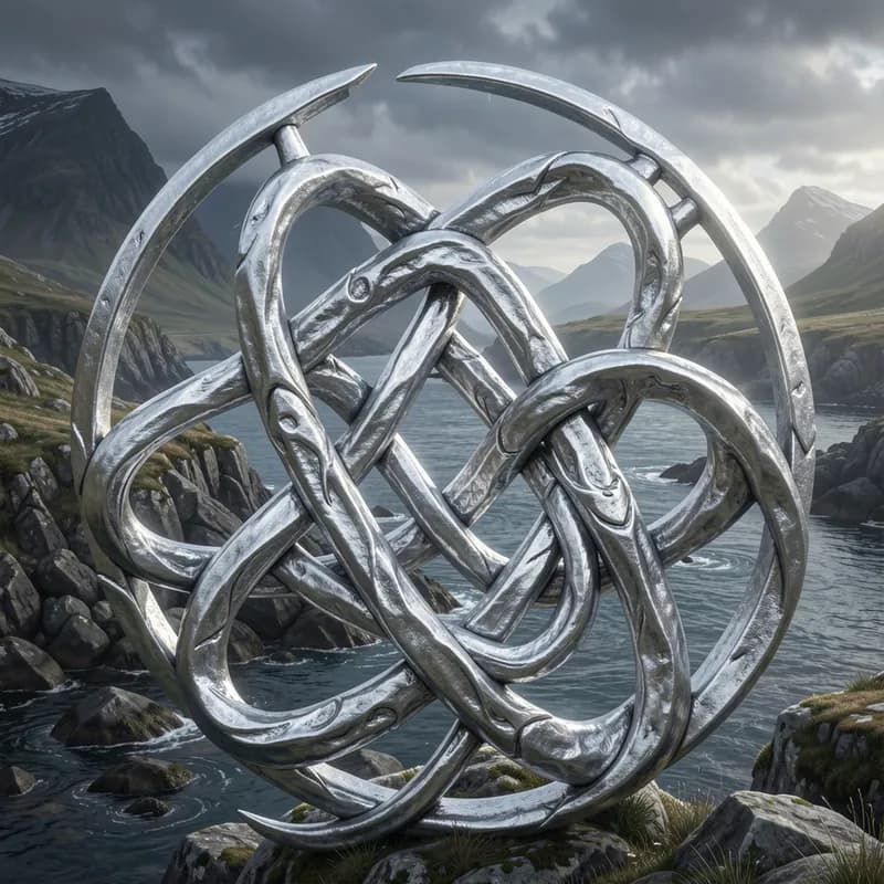 Silver Knots of Skye