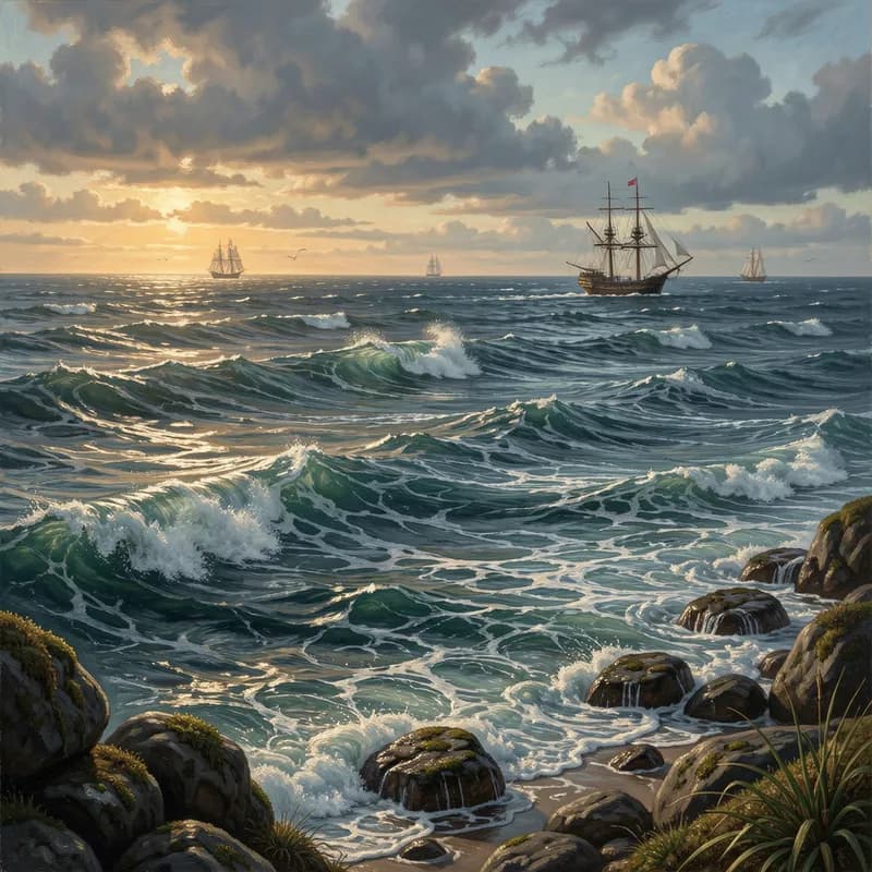 The Half-Stitched Sea