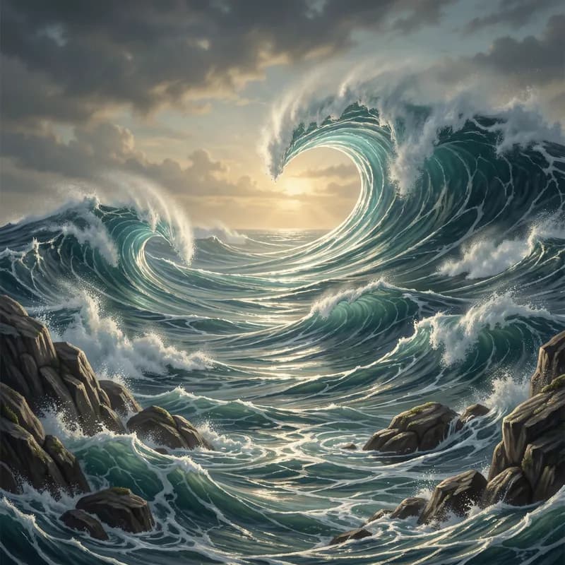 The Keeper’s Luminous Tides