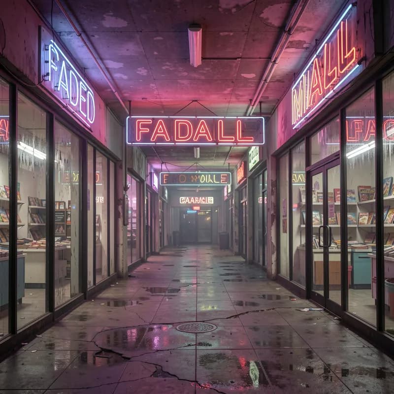 Faded Mall Neon