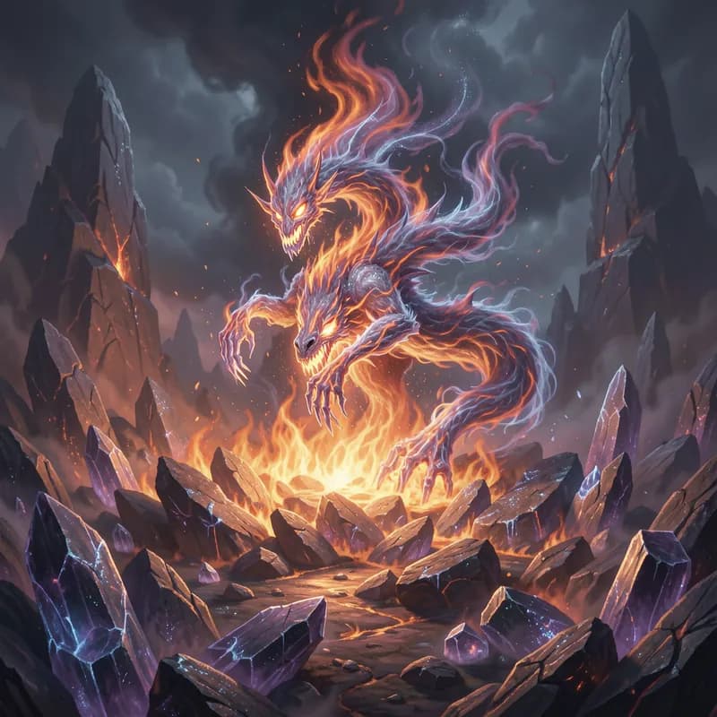 Salt and Spectral Fire