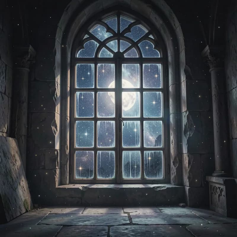 The Starlit Pane