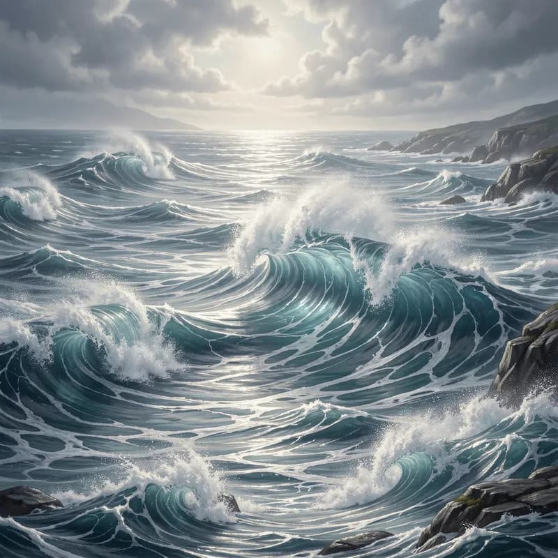Silver Path on the Tide