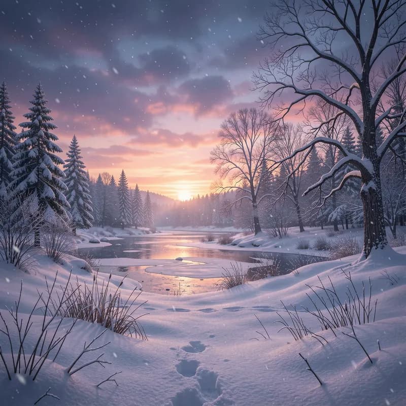 Unsent at Winter Dusk