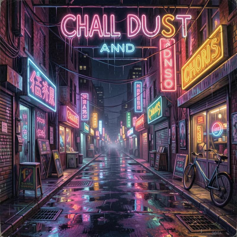Chalk Dust and Neon