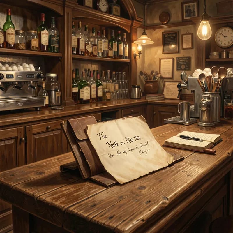 The Note on the Counter