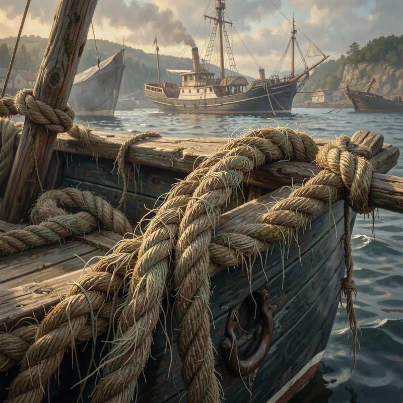 Dock Rope Fray