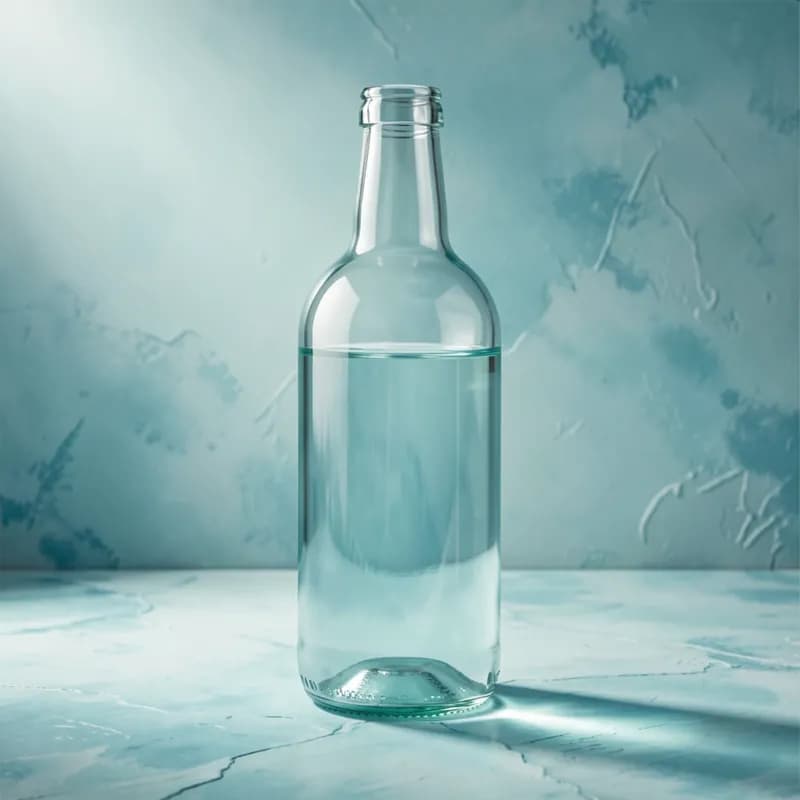Mint Bottle Blue