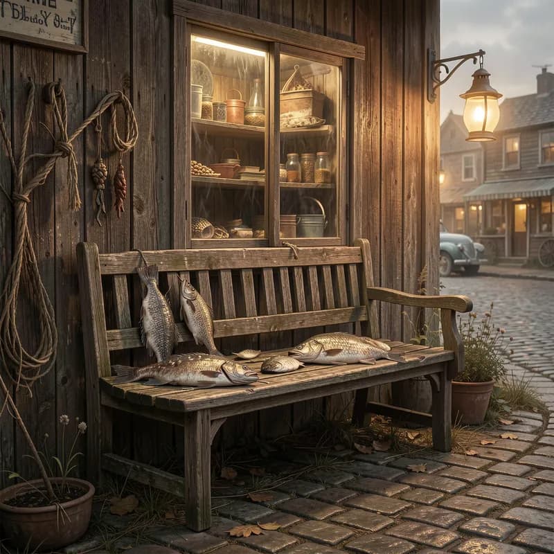 The Bait Shop Bench