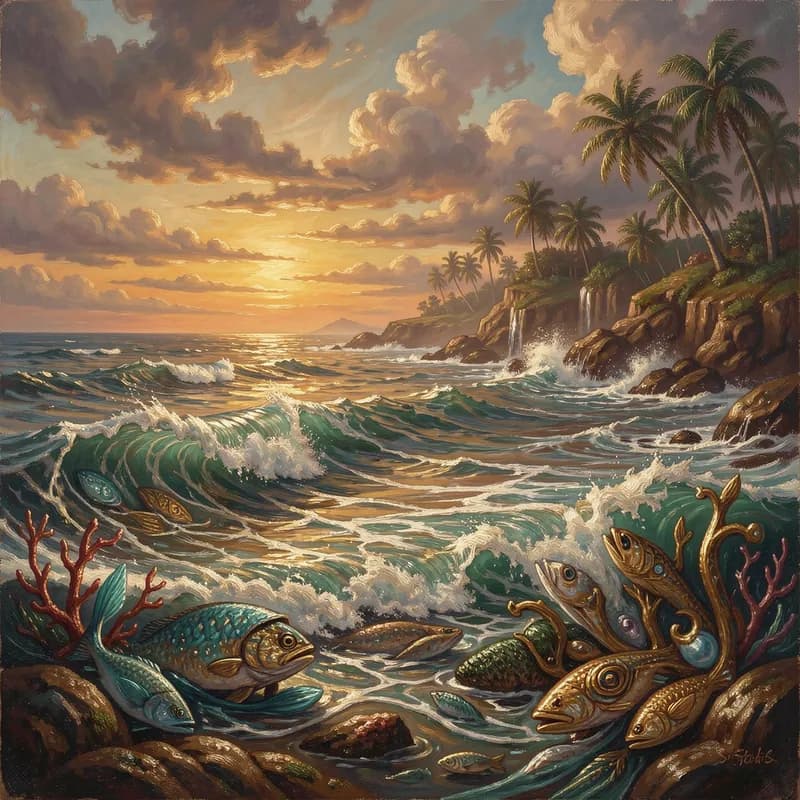 Saltwater Gilded