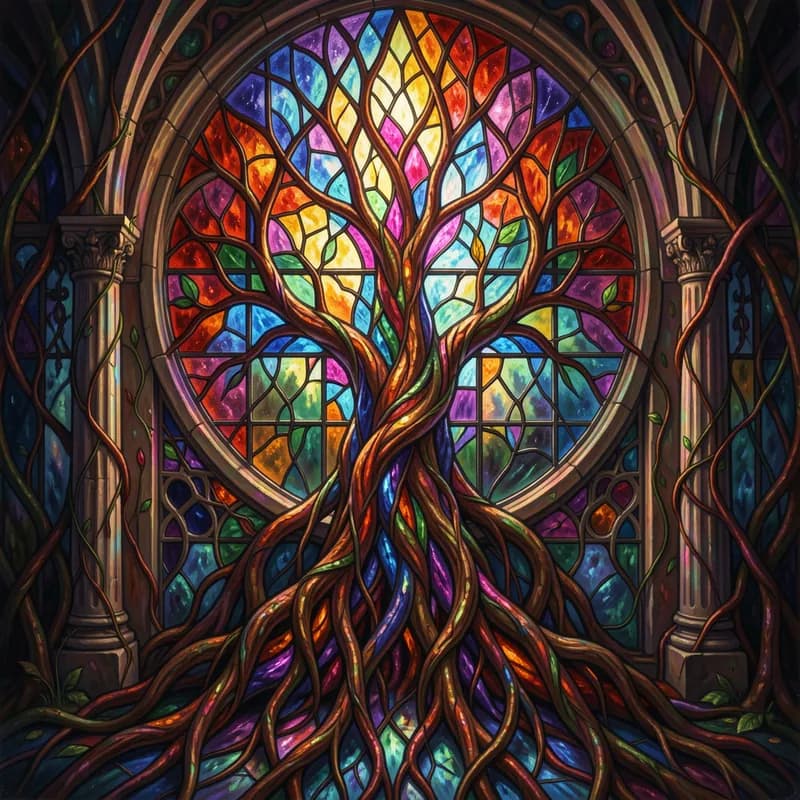 Stained Glass Veins