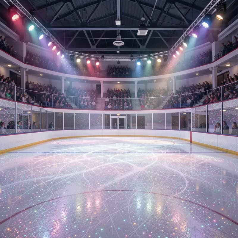 Glitter in the Rink