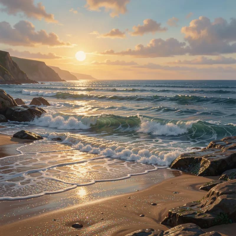 Glitter on the Coast