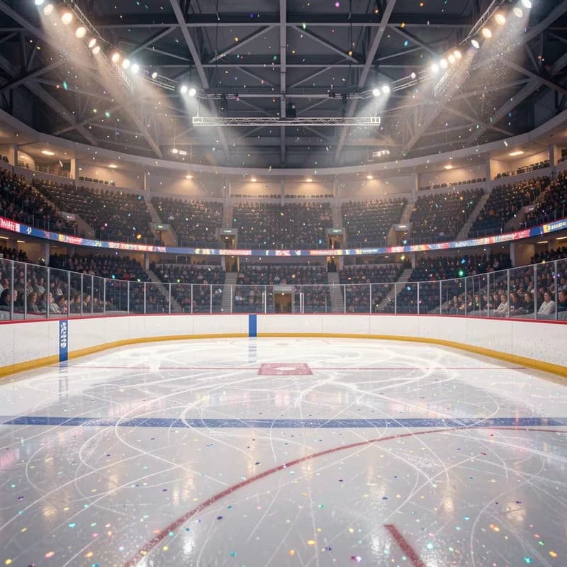 Glitter on the Rink