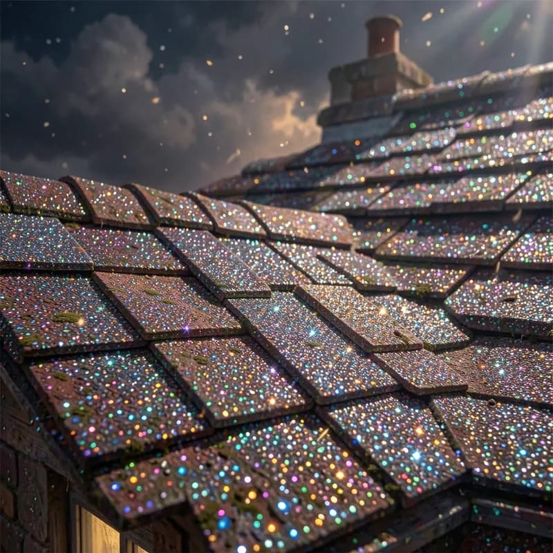 Glitter on the Roof