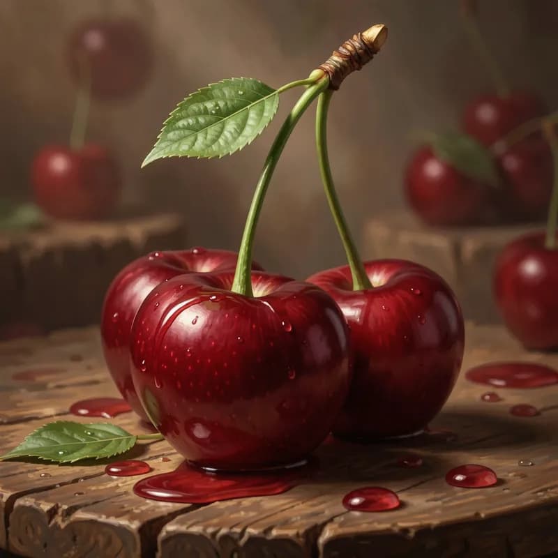 Cherry Salt Stains