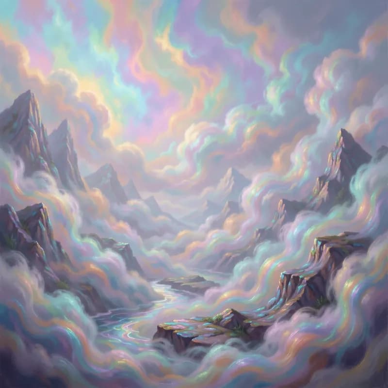 Iridescent Fog