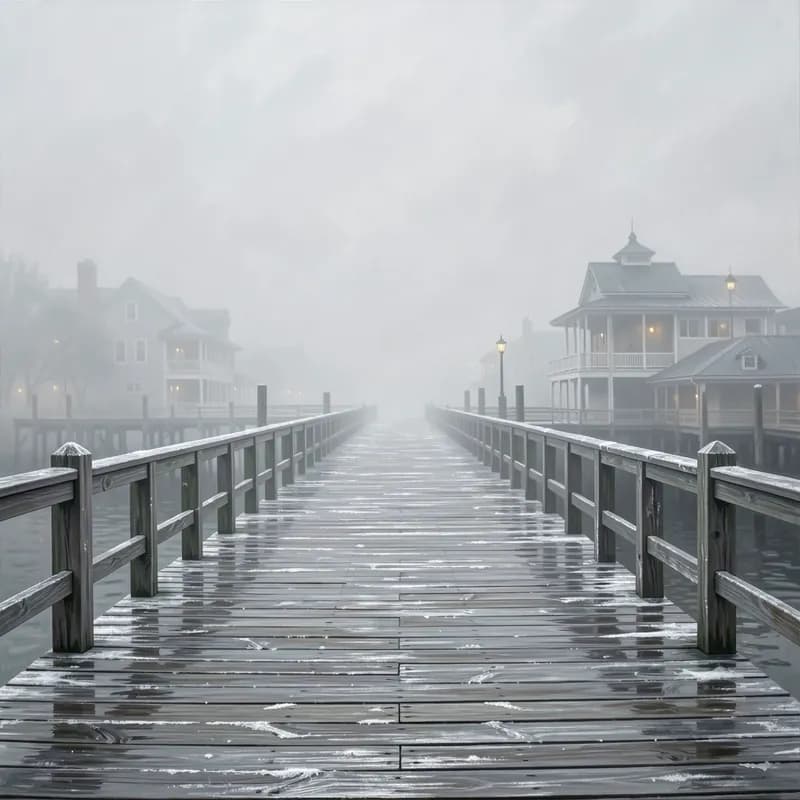 Silver Boardwalk Haze