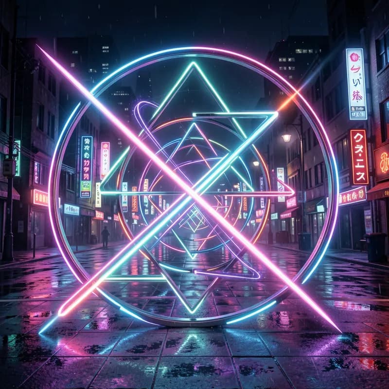 Neon Refraction