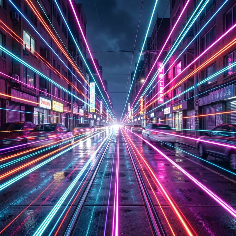 Neon Streaks