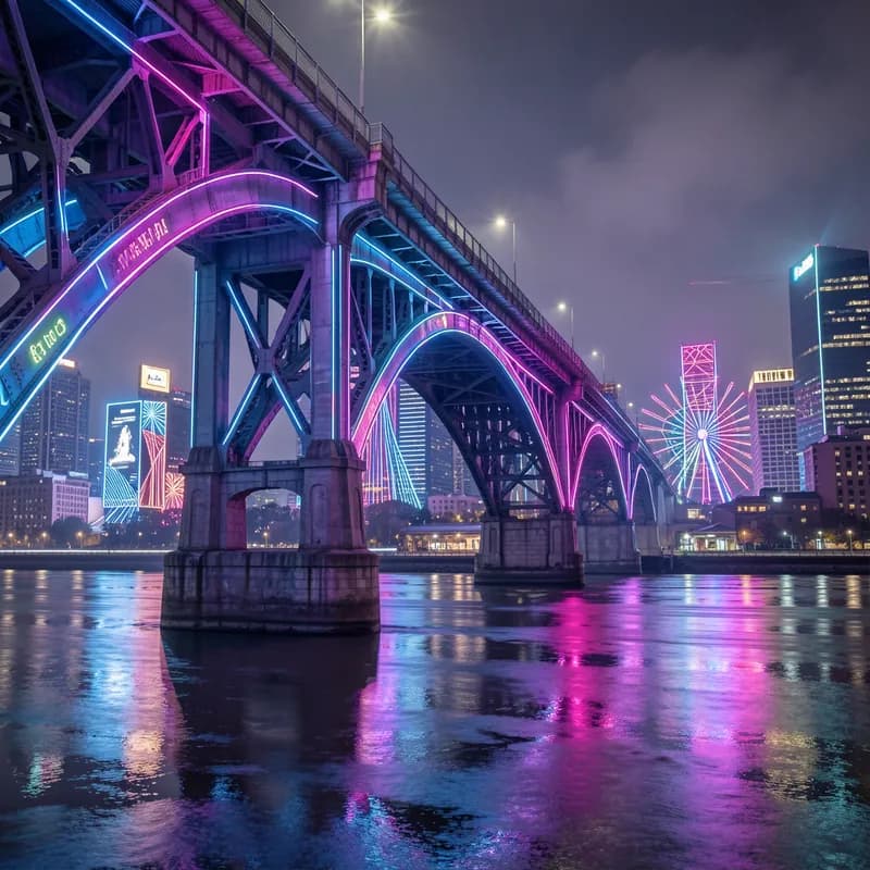 Neon Viaducts