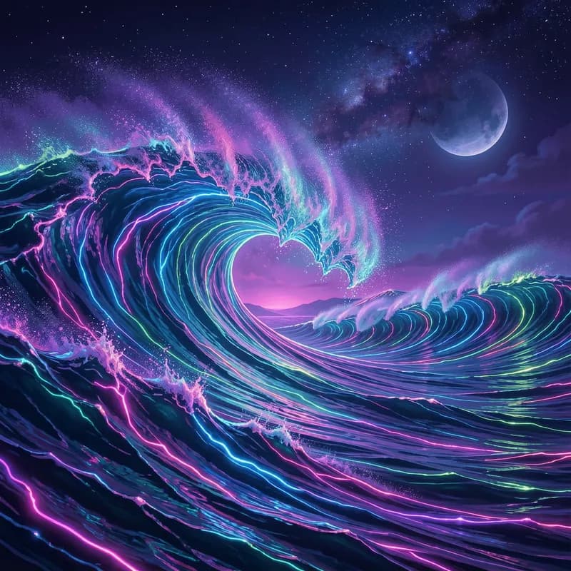 Neon Waves