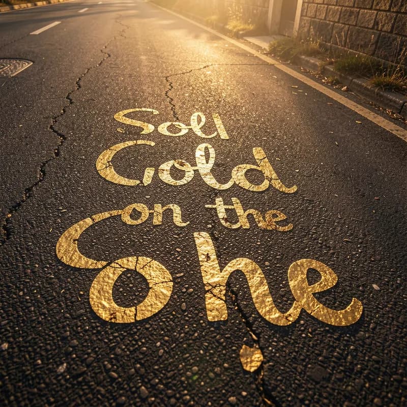 Gold on the Asphalt