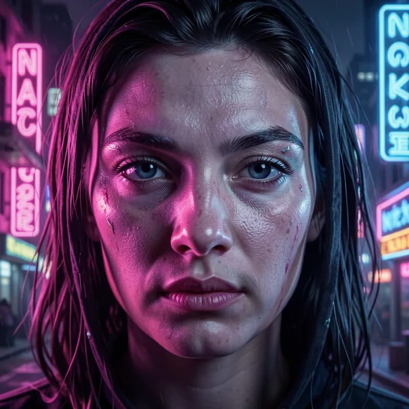 Neon Gaze
