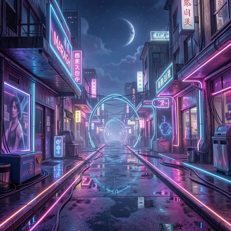 Neon Mirage