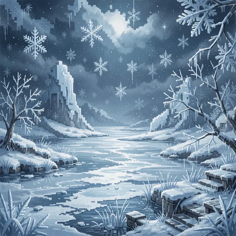 Pixelated Frost