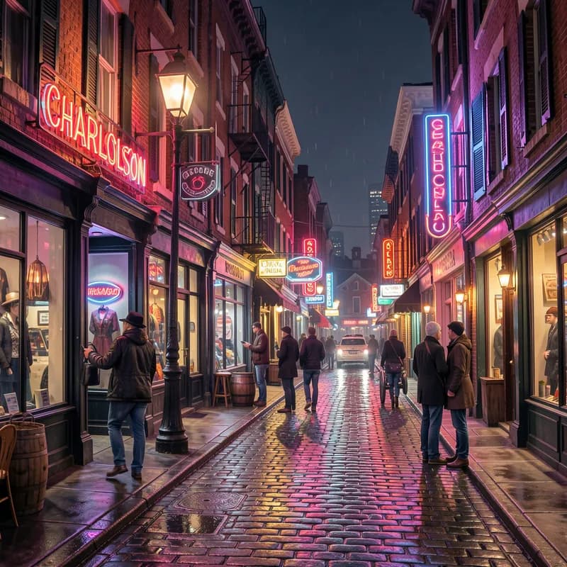 Neon Charleston