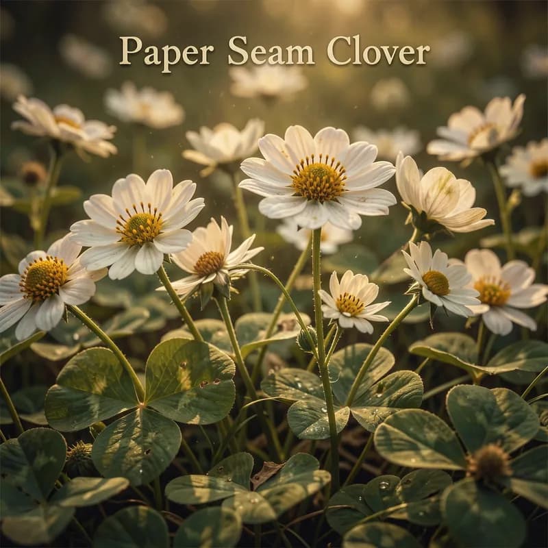 Paper Seam Clover