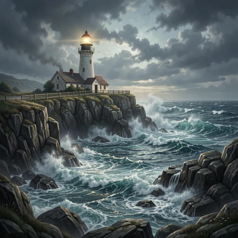 The Lighthouse Below
