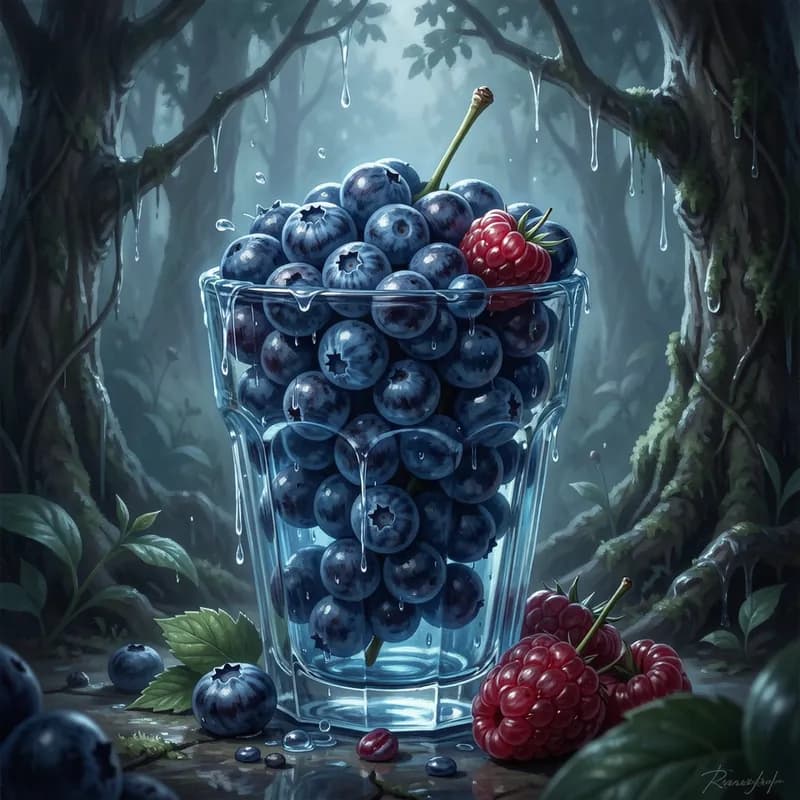 Blue Raspberry Regret
