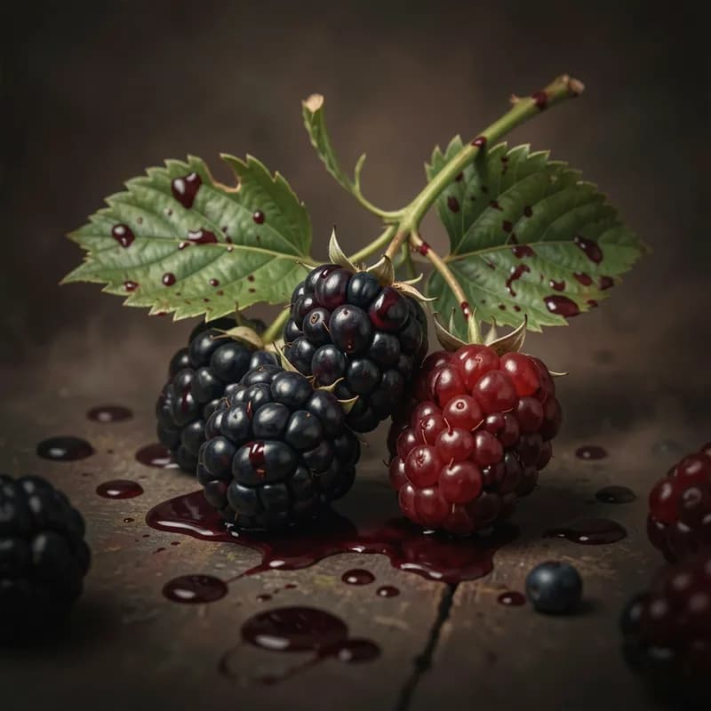 Blackberry Stains