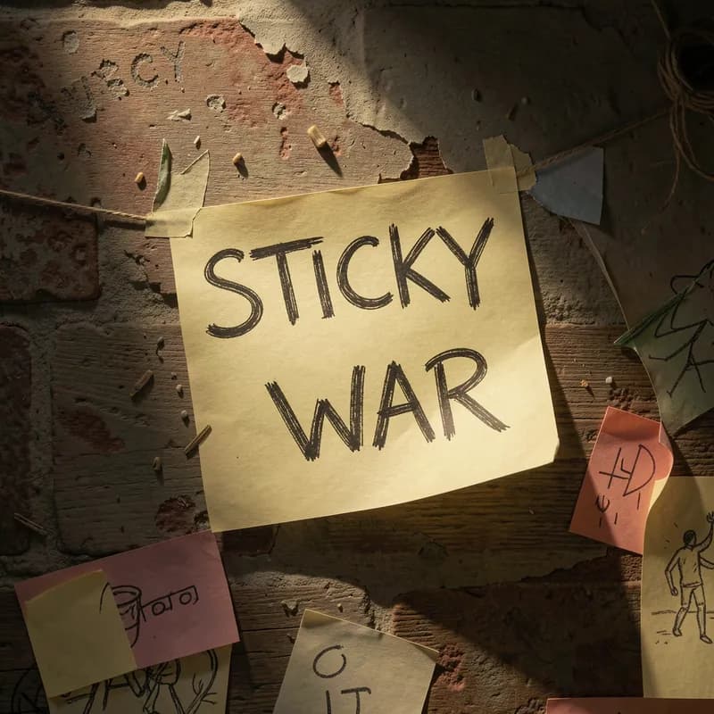 Sticky Note War