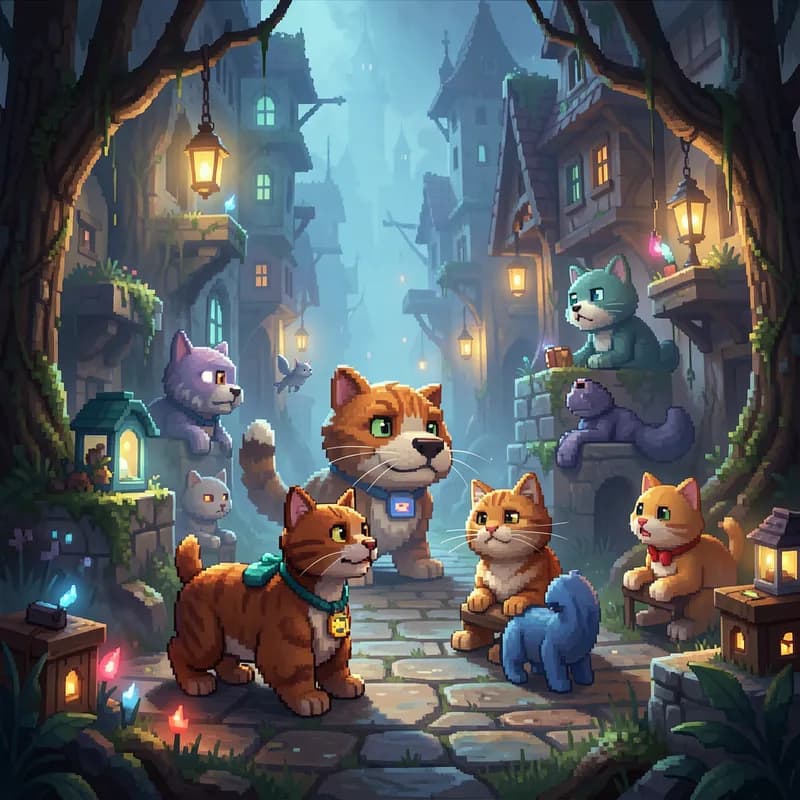 Pixel Pet Panic