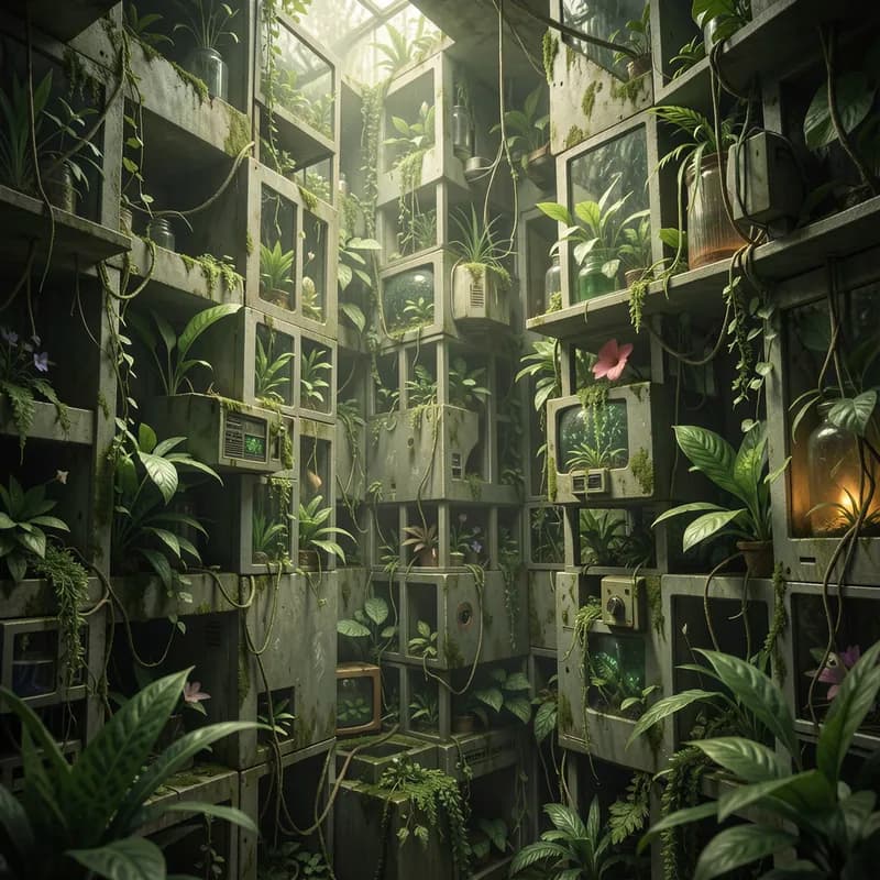 Chlorophyll Cubicles